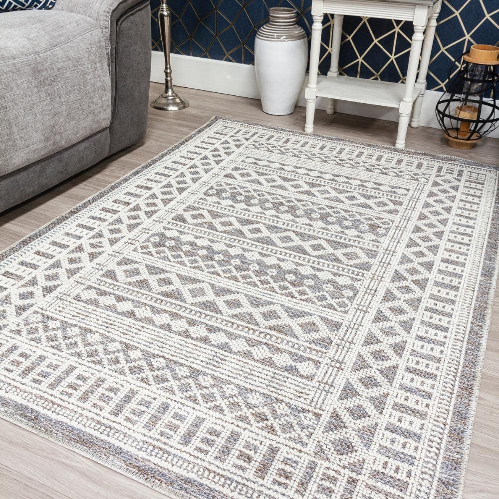 Serenity Aztec Rug | Timeless Tribal Elegance - Image 4
