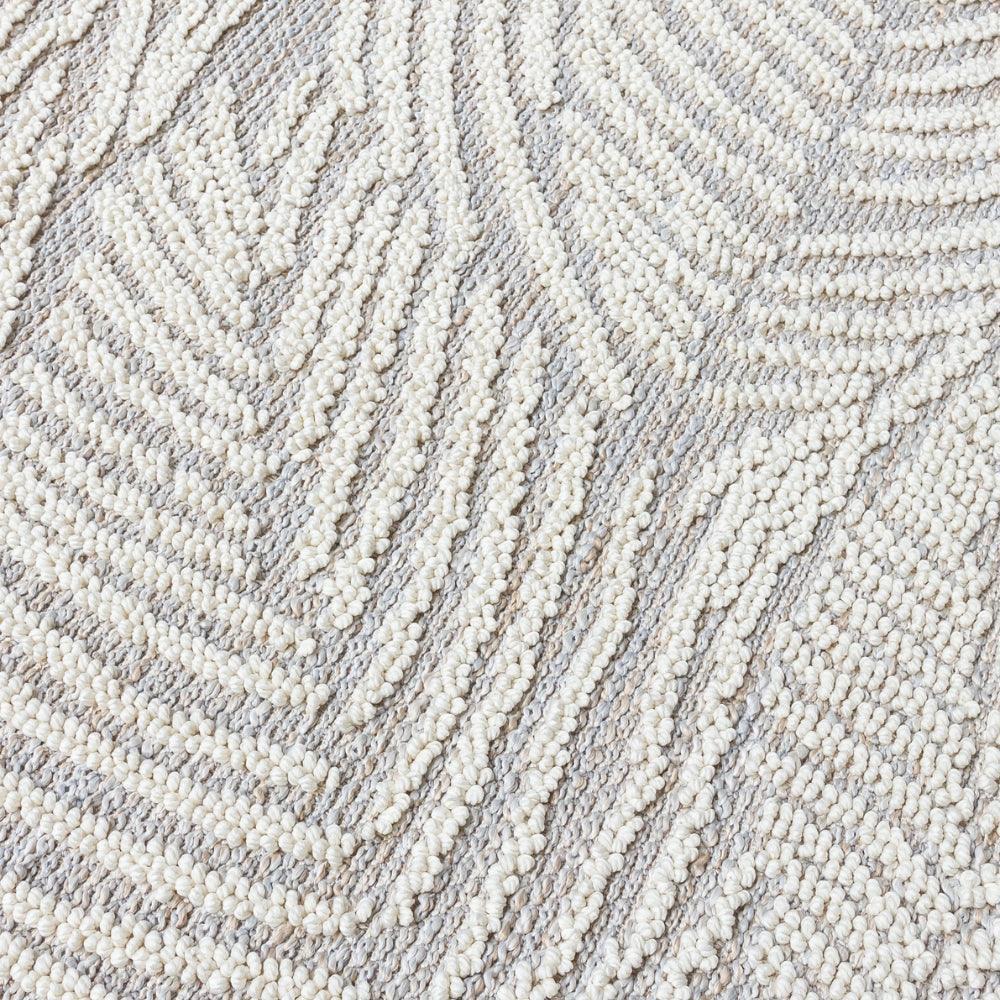 Serenity Leaves Rug | Soft, Textured Rug for Elegant Interiors - Image 6