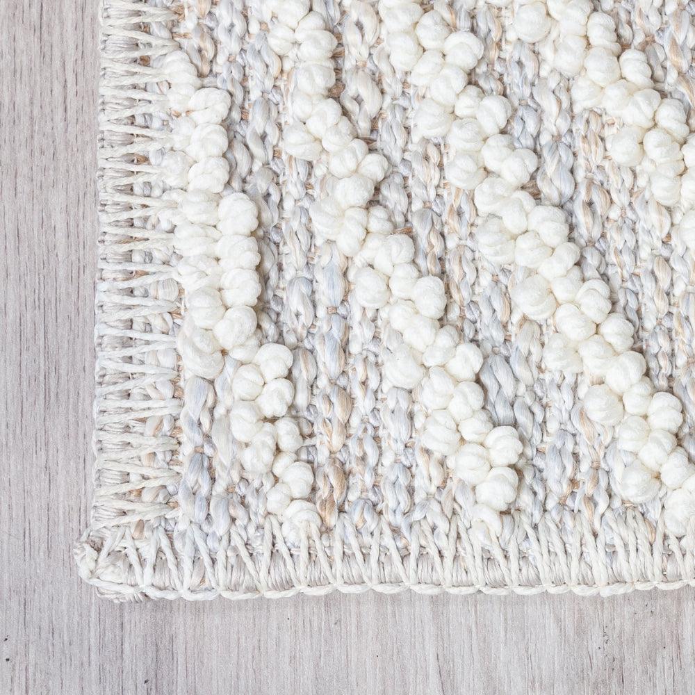 Serenity Leaves Rug | Soft, Textured Rug for Elegant Interiors - Image 8