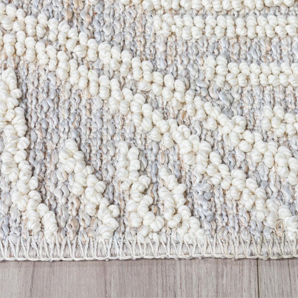 Serenity Leaves Rug | Soft, Textured Rug for Elegant Interiors - Image 9