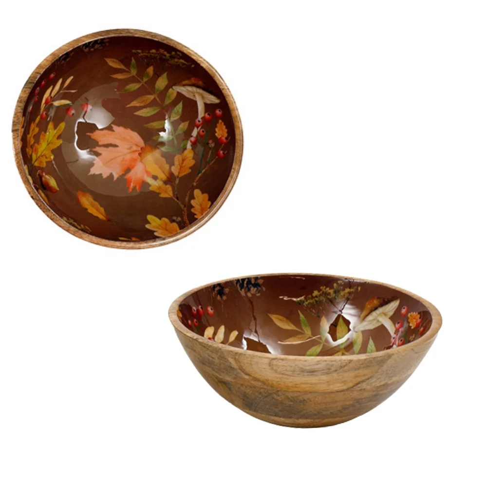 SIL Autumn Enamel Bowl | 17.5cm - Image 5