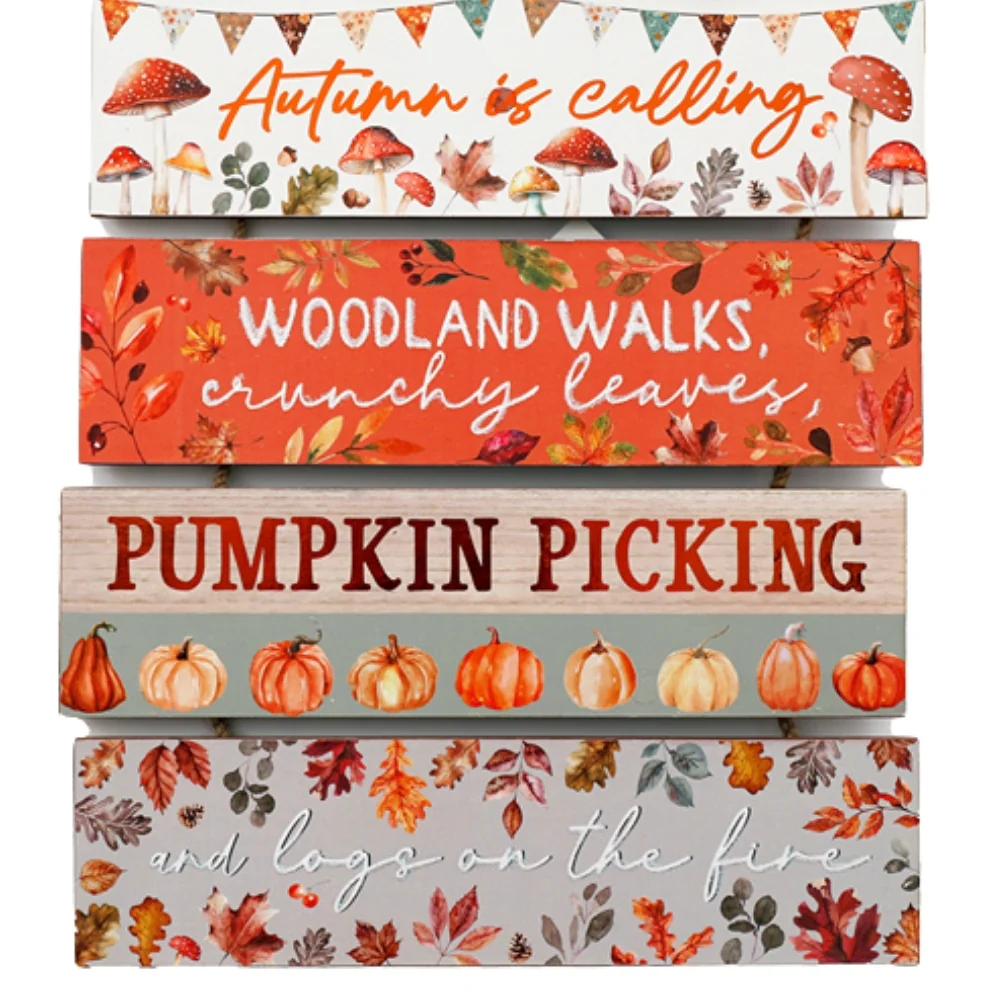 SIL Autumn Hanging Plaque | 24cm - Image 3