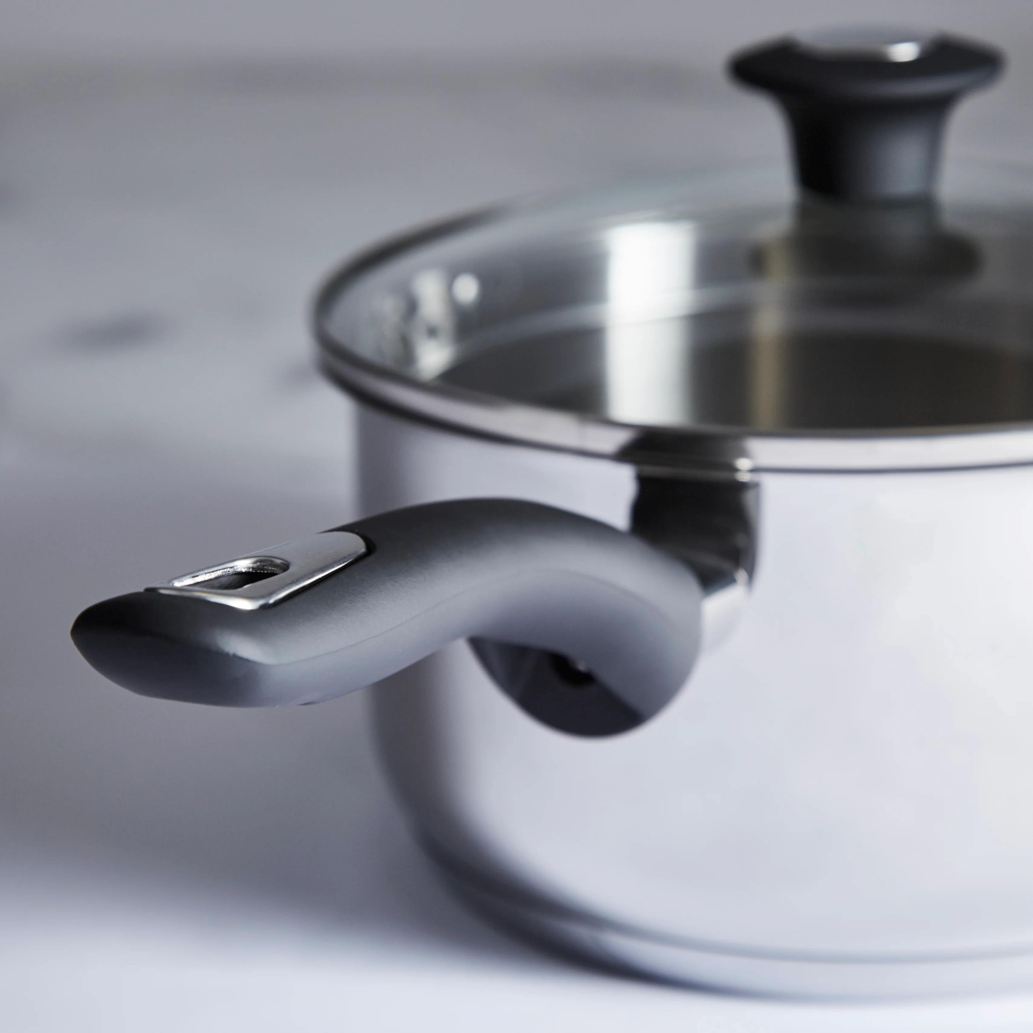 Simply Home Stainless Steel Saucepan with Draining Lid | 16cm - Image 3