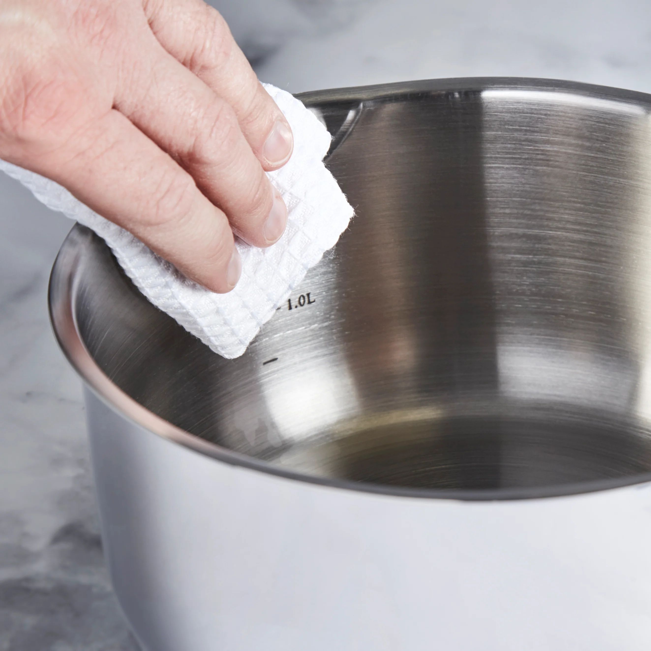 Simply Home Stainless Steel Saucepan with Draining Lid | 16cm - Image 4