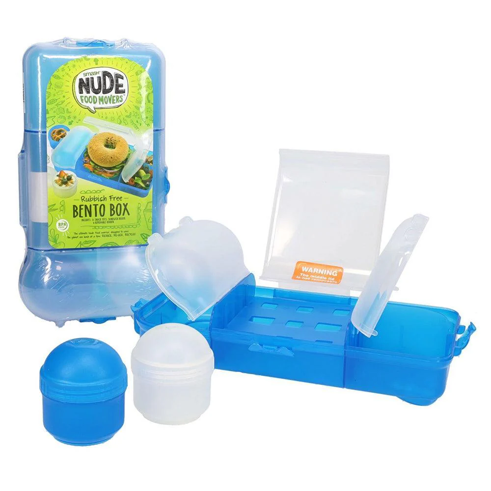 Smash Nude Food Movers Rubbish Free Lunchbox with Fruit Containers | Assorted - Image 5