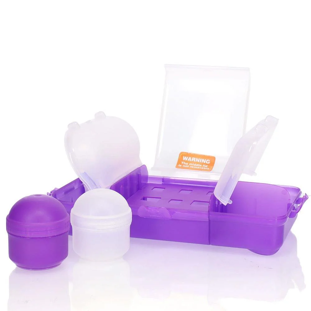 Smash Nude Food Movers Rubbish Free Lunchbox with Fruit Containers | Assorted - Image 9