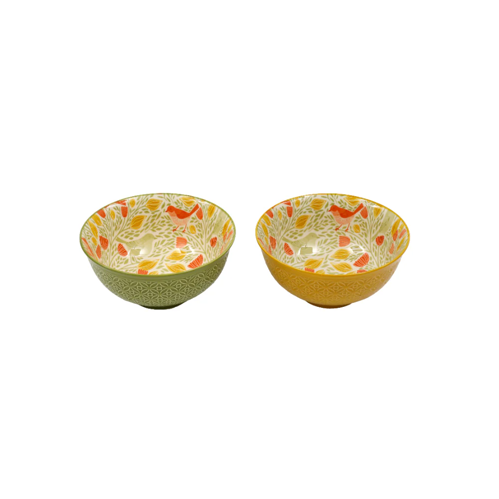 Songbird Decorative Tableware Bowl with Bird Design | 15 cm Diameter