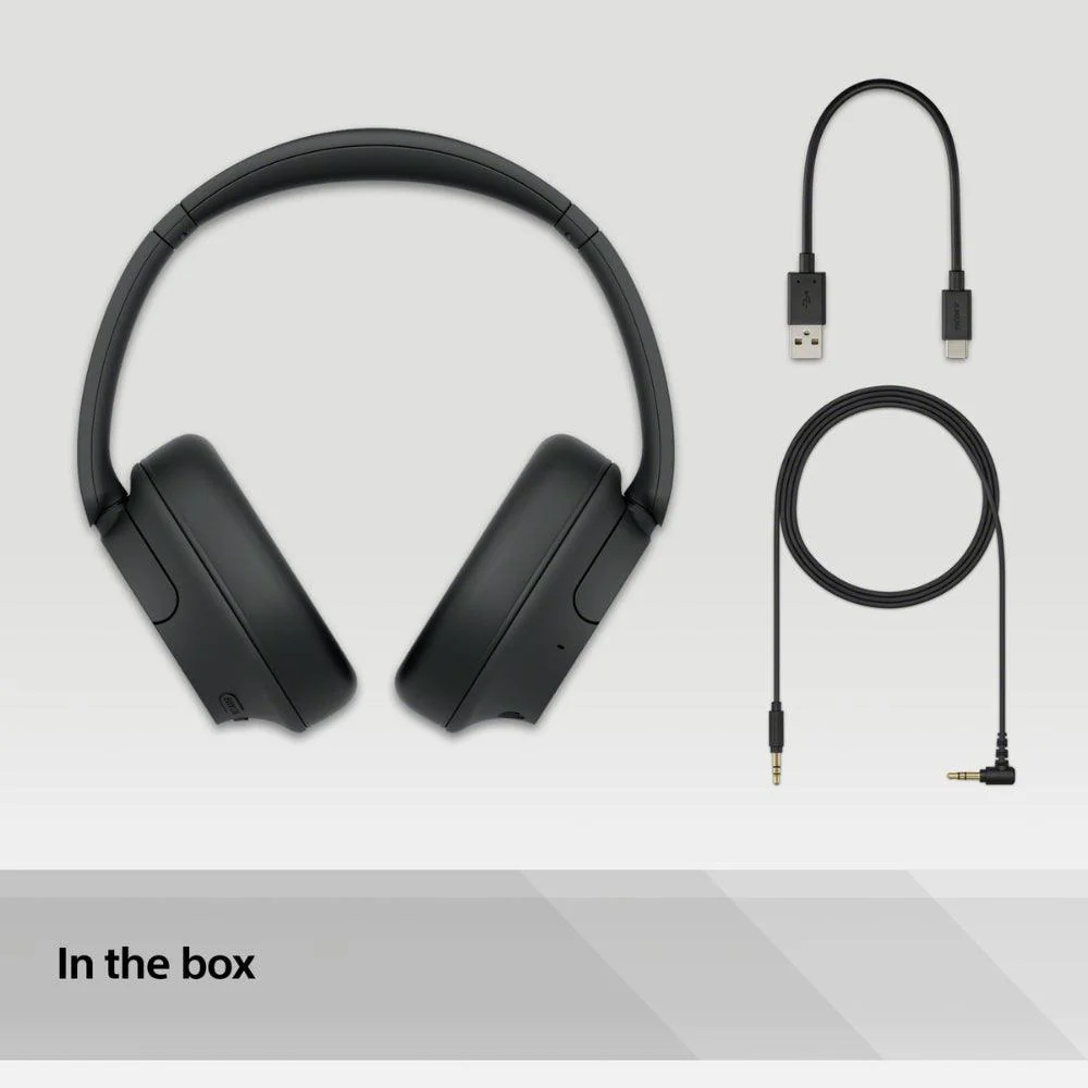 Sony WH-CH720N Noise Cancelling Wireless Bluetooth Headphones | Black - Image 6