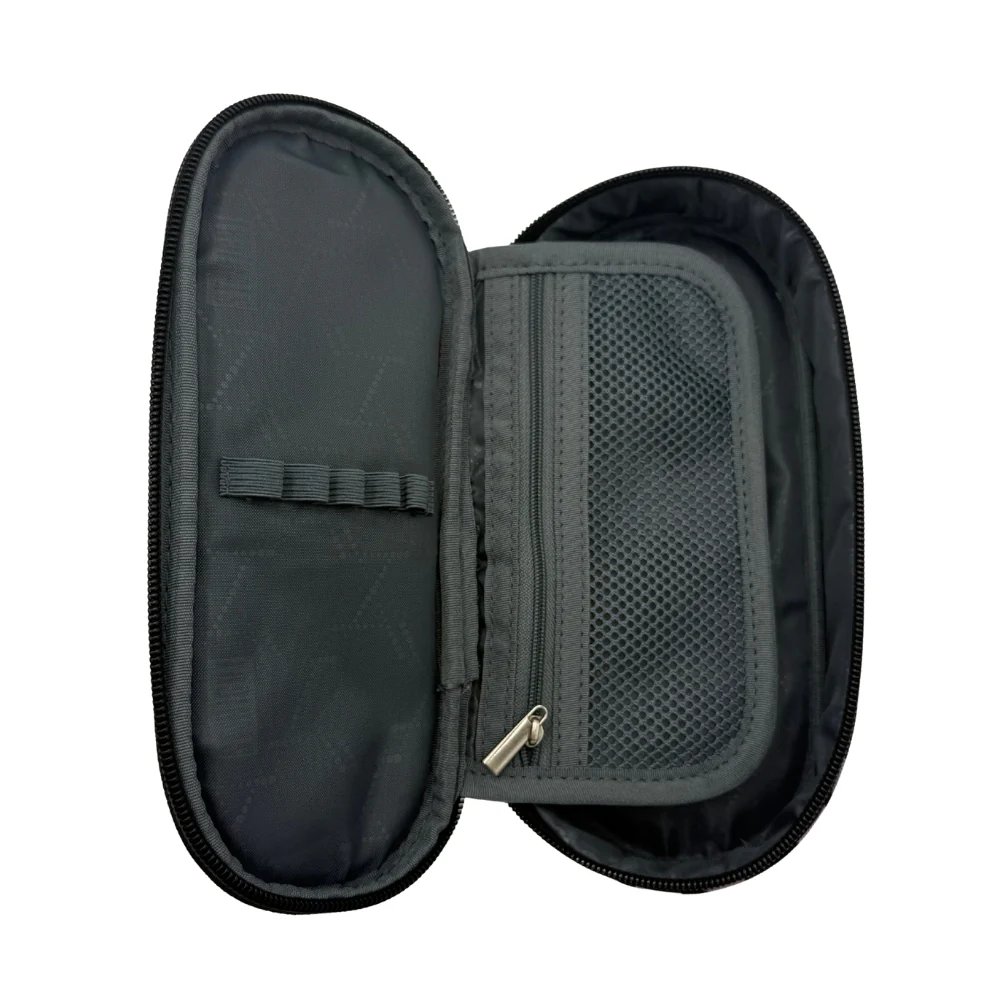 St. Right Wavy Chessboard Pencil Case | High-Quality Material and Dual Zipper - Image 3