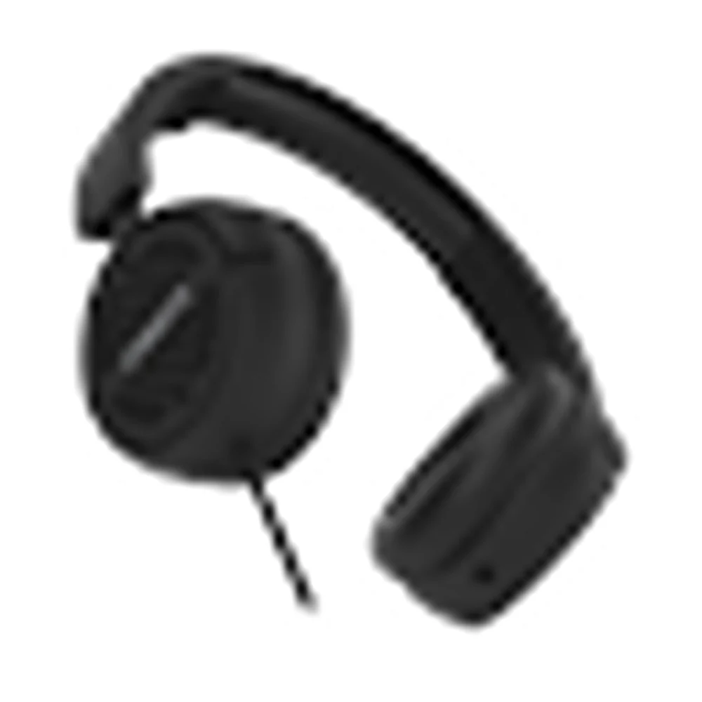 Streetz Black USB-C On-Ear Headphones | Foldable, Adjustable Headband - Image 3