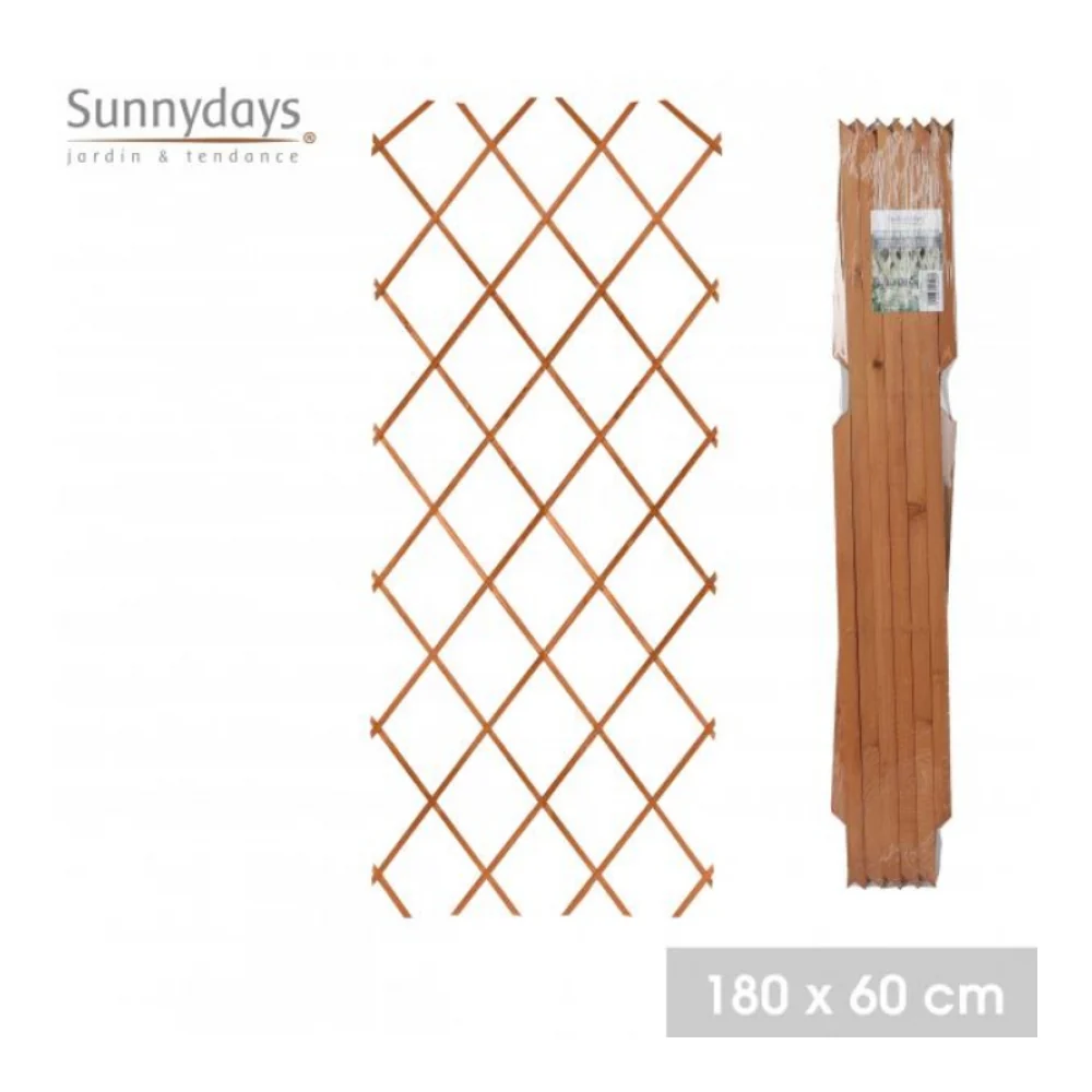Sunnydays Expanding Wooden Lattice Garden Trellis | 180 x 60cm