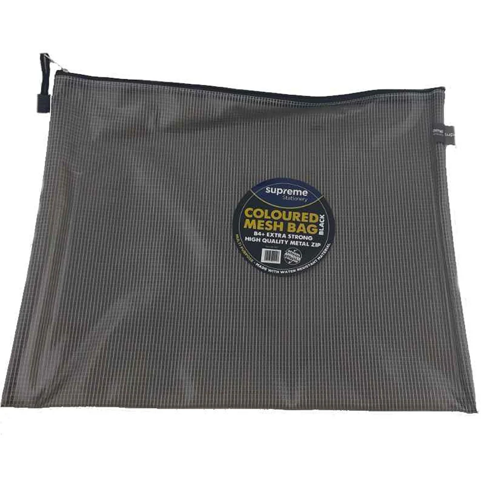Supreme Durable Mesh Bag B4+ | Black 50mic | Water-Resistant