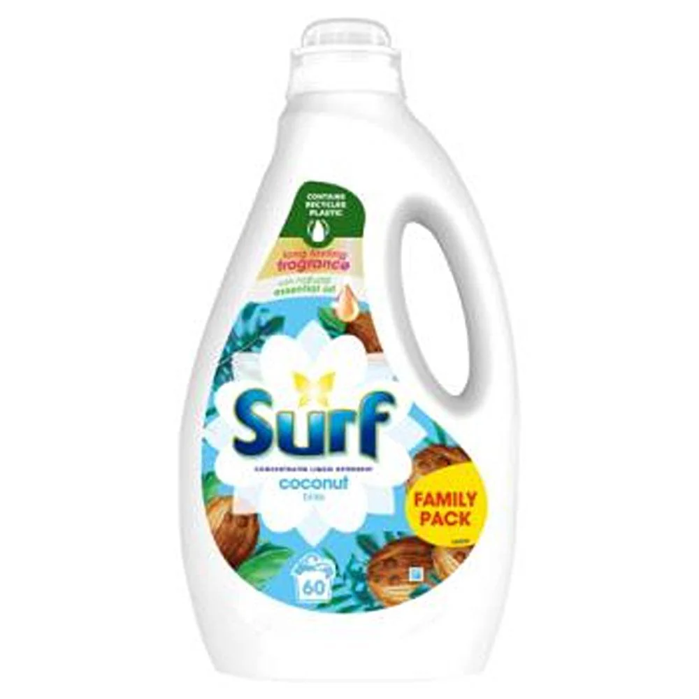 Surf Coconut Bliss Liquid Laundry Detergent | 60 Wash