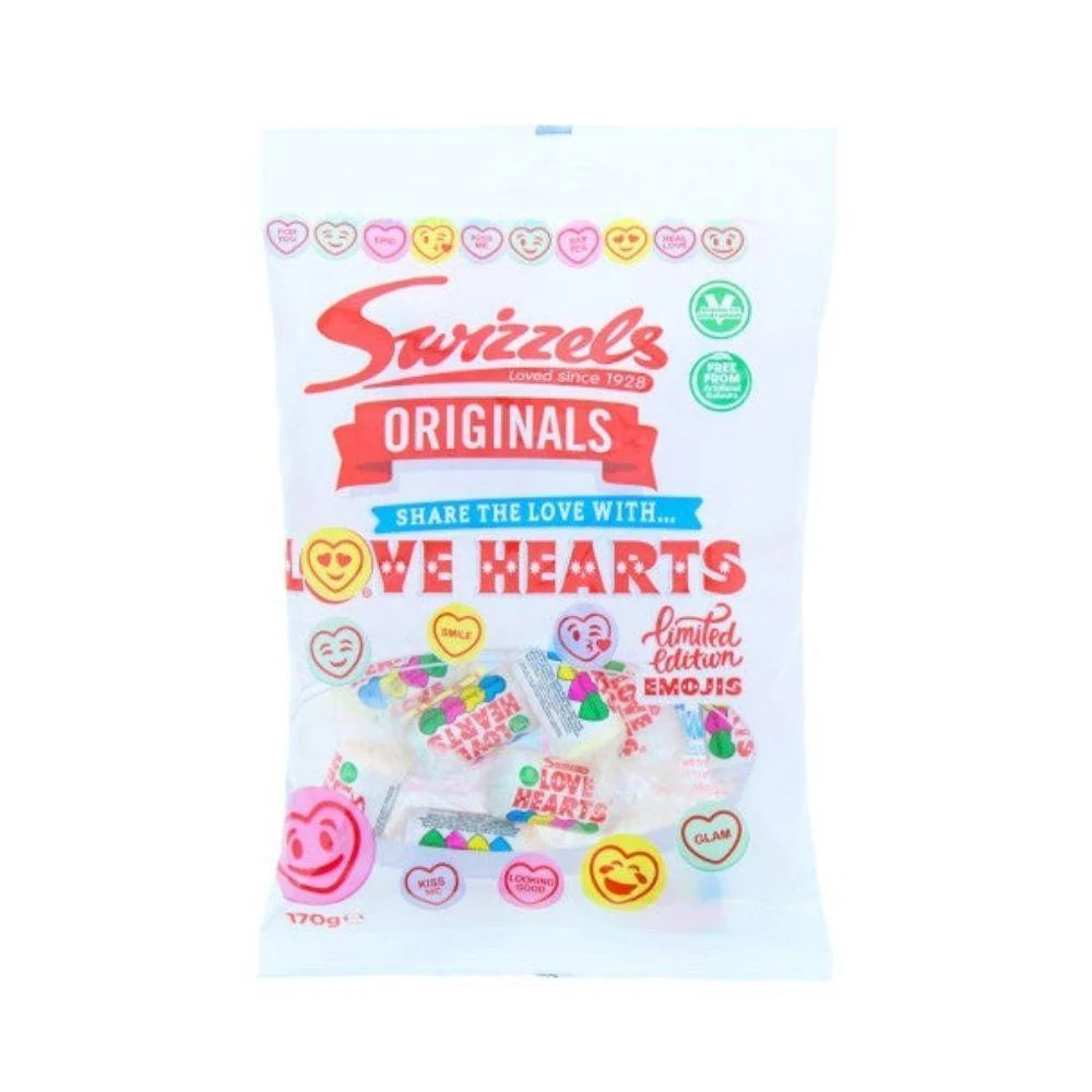 Swizzels Originals Love Hearts Bag | 127g