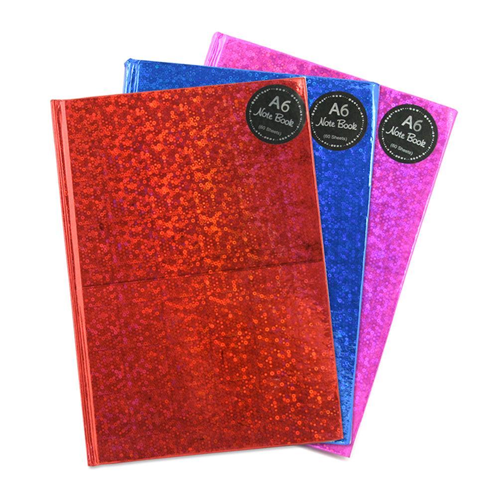 A6 Holographic Hardback | 60 Pages