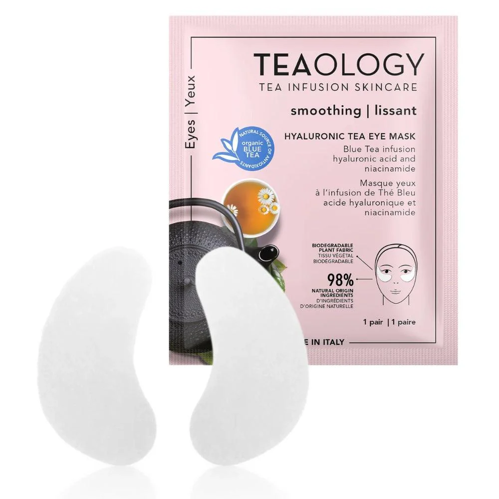 Teaology Hyaluronic Tea Eye Mask Multipack | 4 Pairs + 1 Free - Image 4