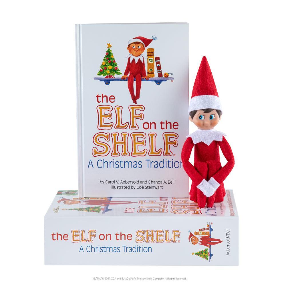 The Elf on the Shelf A Christmas Tradition Story Book & Boy Elf