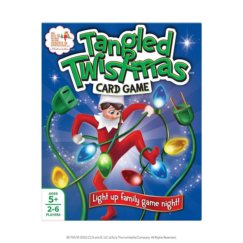The Elf on the Shelf Tangled Twistmas Card Game | Age 5+