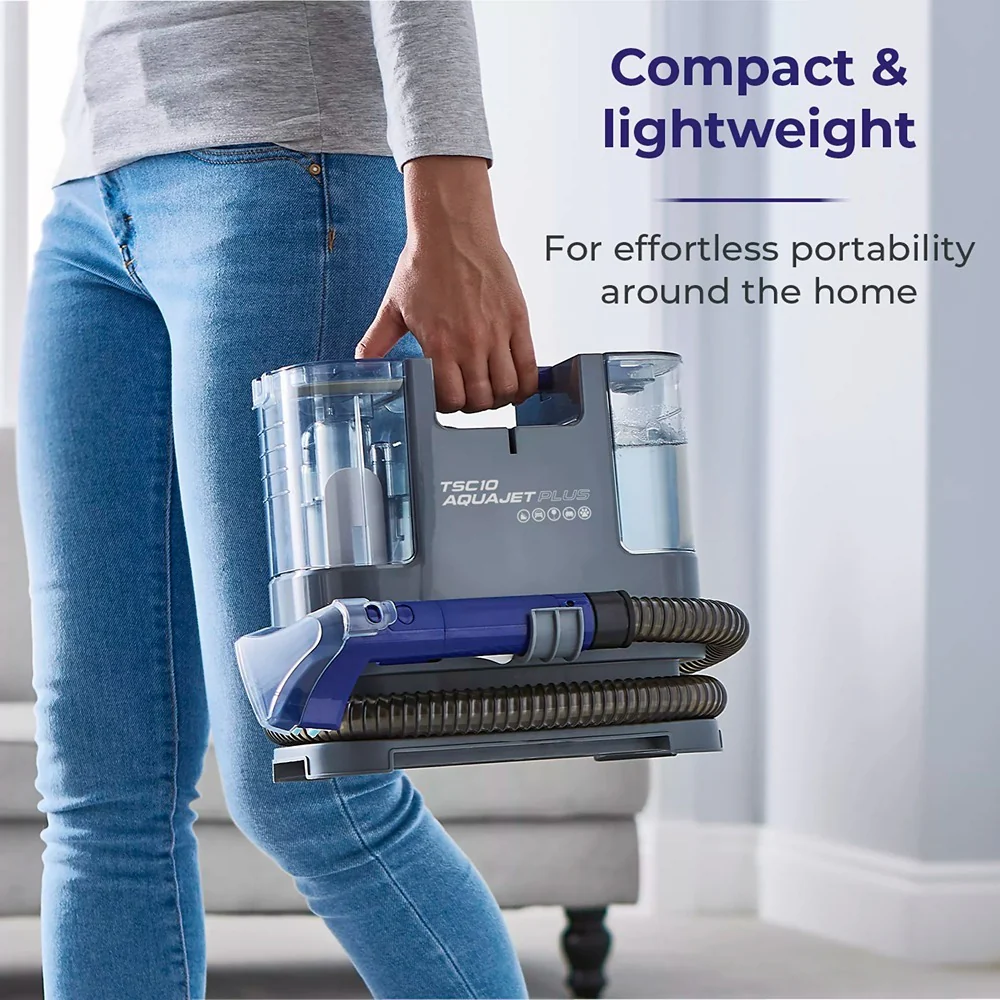Tower Aqua Jet Plus Carpet and Upholstery Spot Cleaner | Dual Tank, Long Hose - Image 6