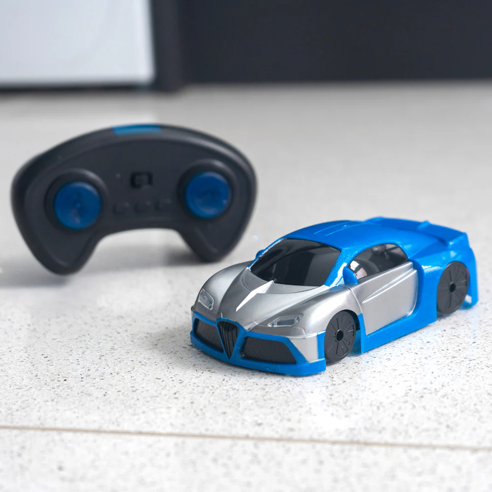 Toy Hub Wall Climbing Street Car Toy | Blue Vehicle for Kids - Image 3