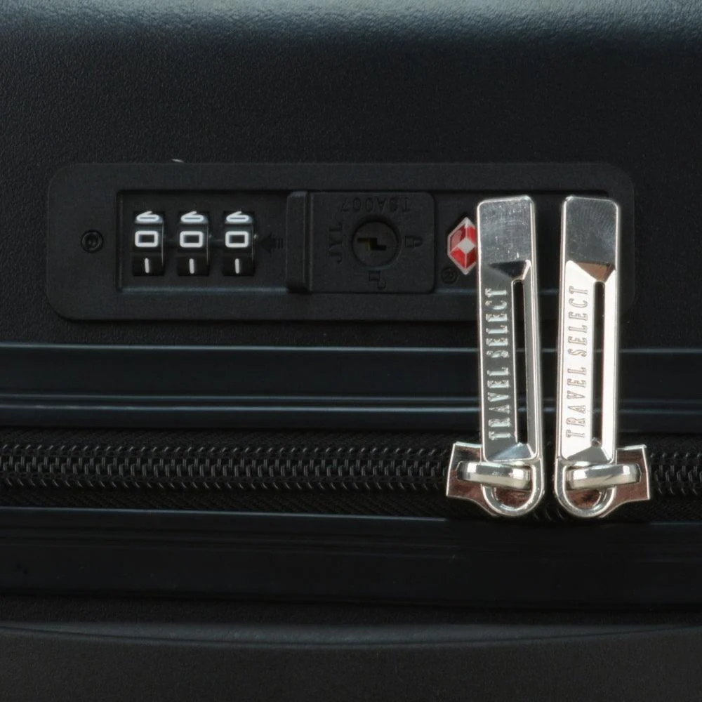 Travel Select Ashington Black Cabin Luggage 22in | USB Charger Port & Combination Lock - Image 7