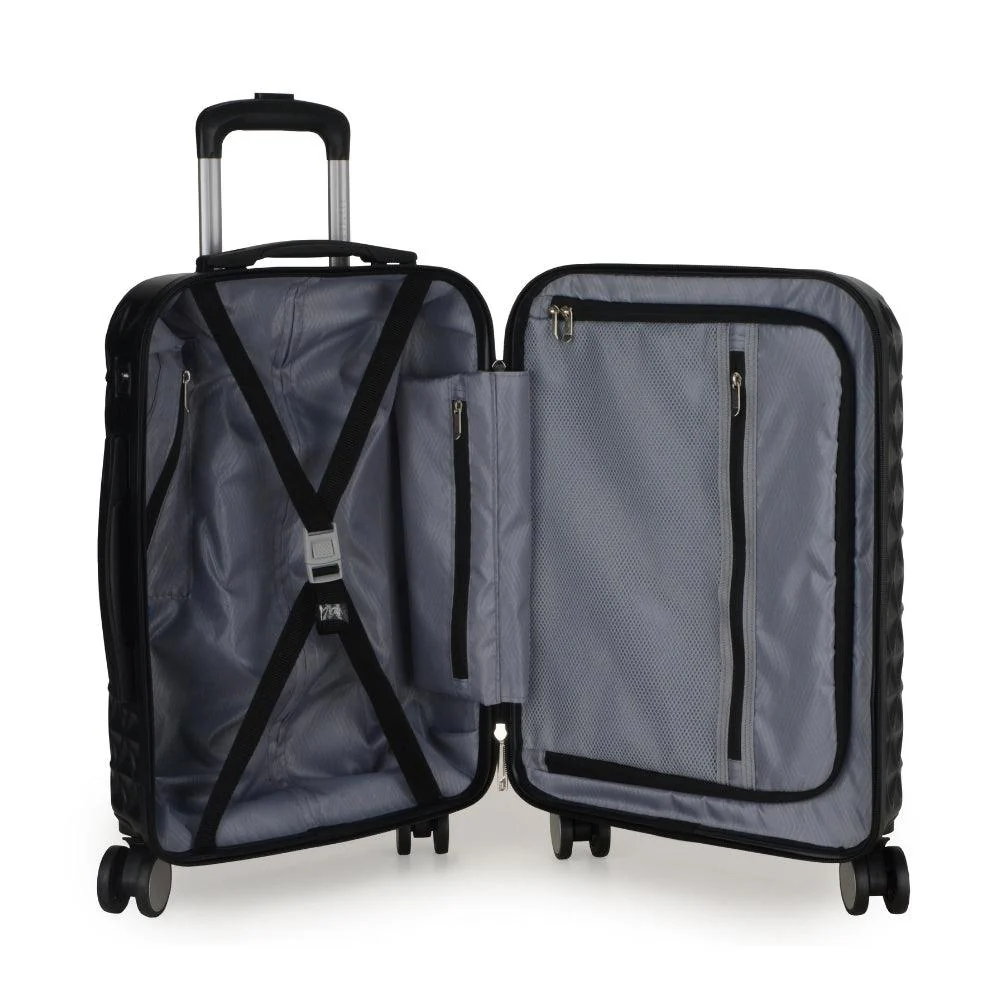 Travel Select Ashington Black Cabin Luggage 22in | USB Charger Port & Combination Lock - Image 8