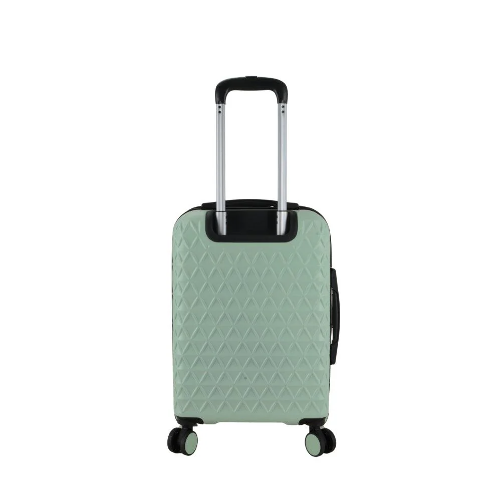 Travel Select Ashington Quiet Green Cabin Luggage 22in | USB Charger Port & Combination Lock - Image 4