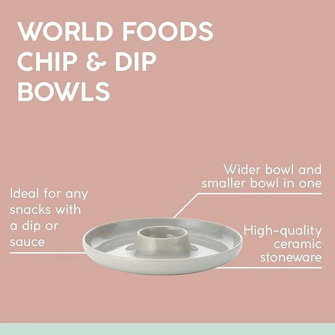 Typhoon World Foods Grey Chip & Dip Bowl - Image 4