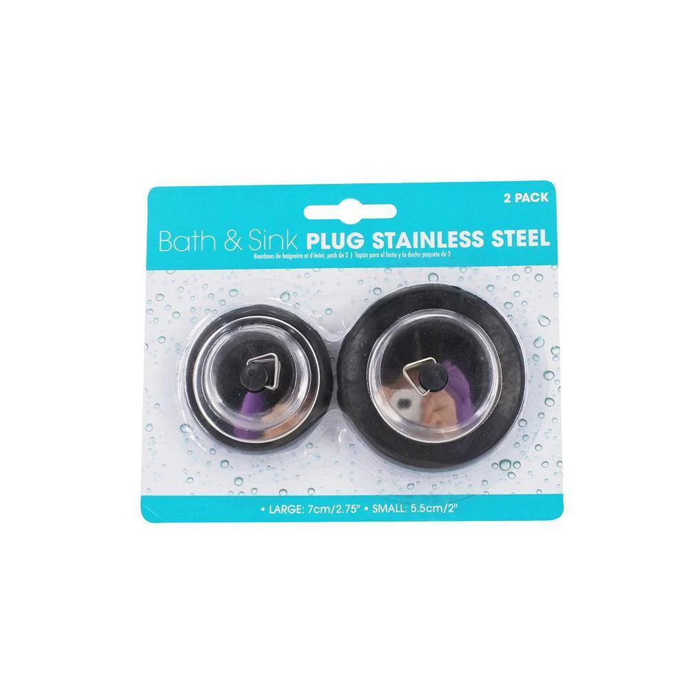 Bath Or Sink Plug | Pack of 2
