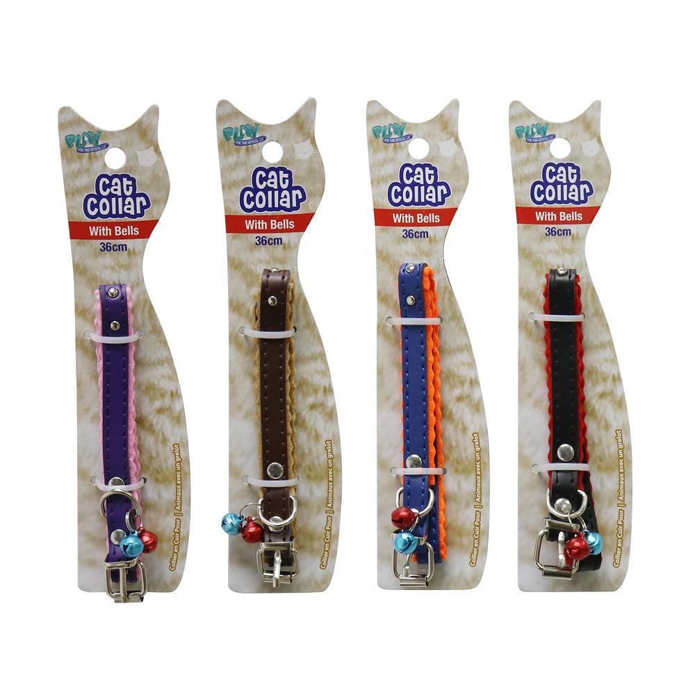 Cat Collar With Bell 4 Assorted | 31 x 1.5cm