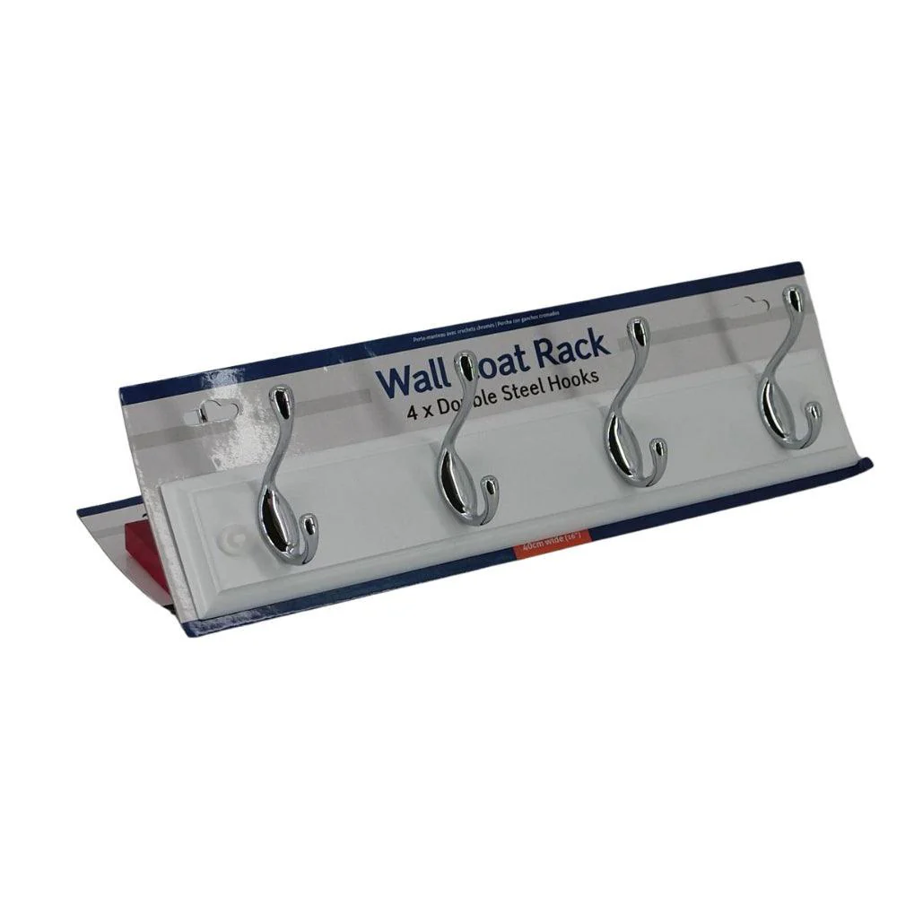 Chrome Hook Coat Rack | Assorted