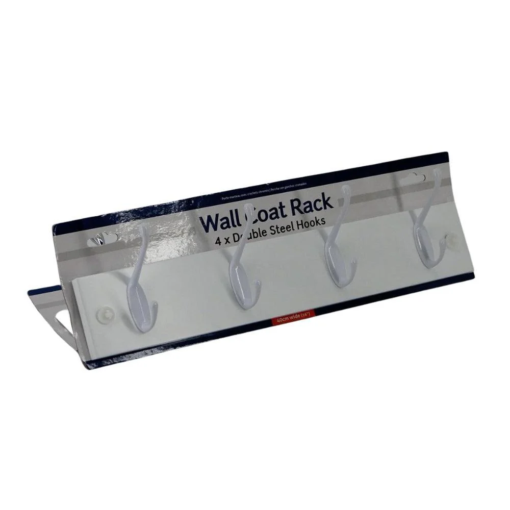 Chrome Hook Coat Rack | Assorted - Image 3
