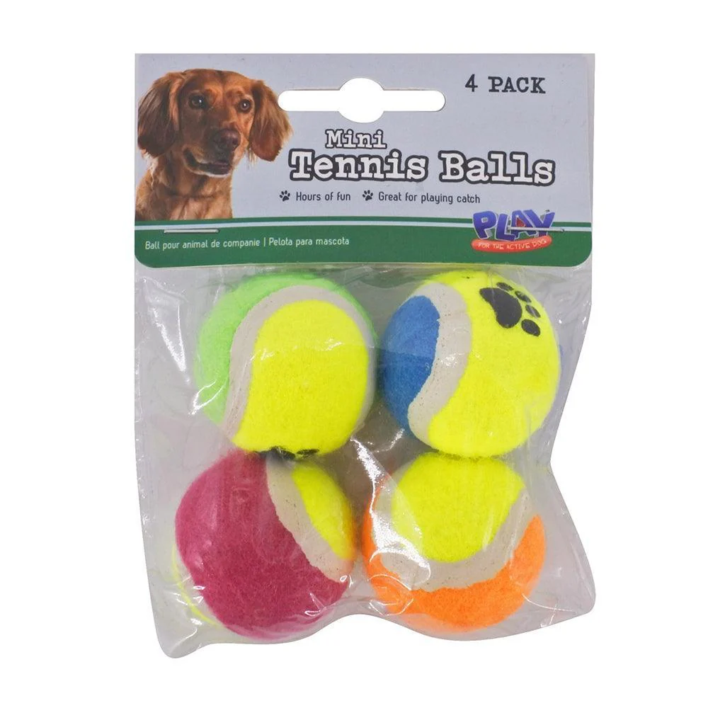 Mini Tennis Balls | Pack of 4