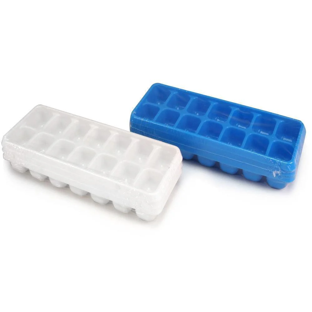 Plastic Ice Cube Tray | Pack of 3