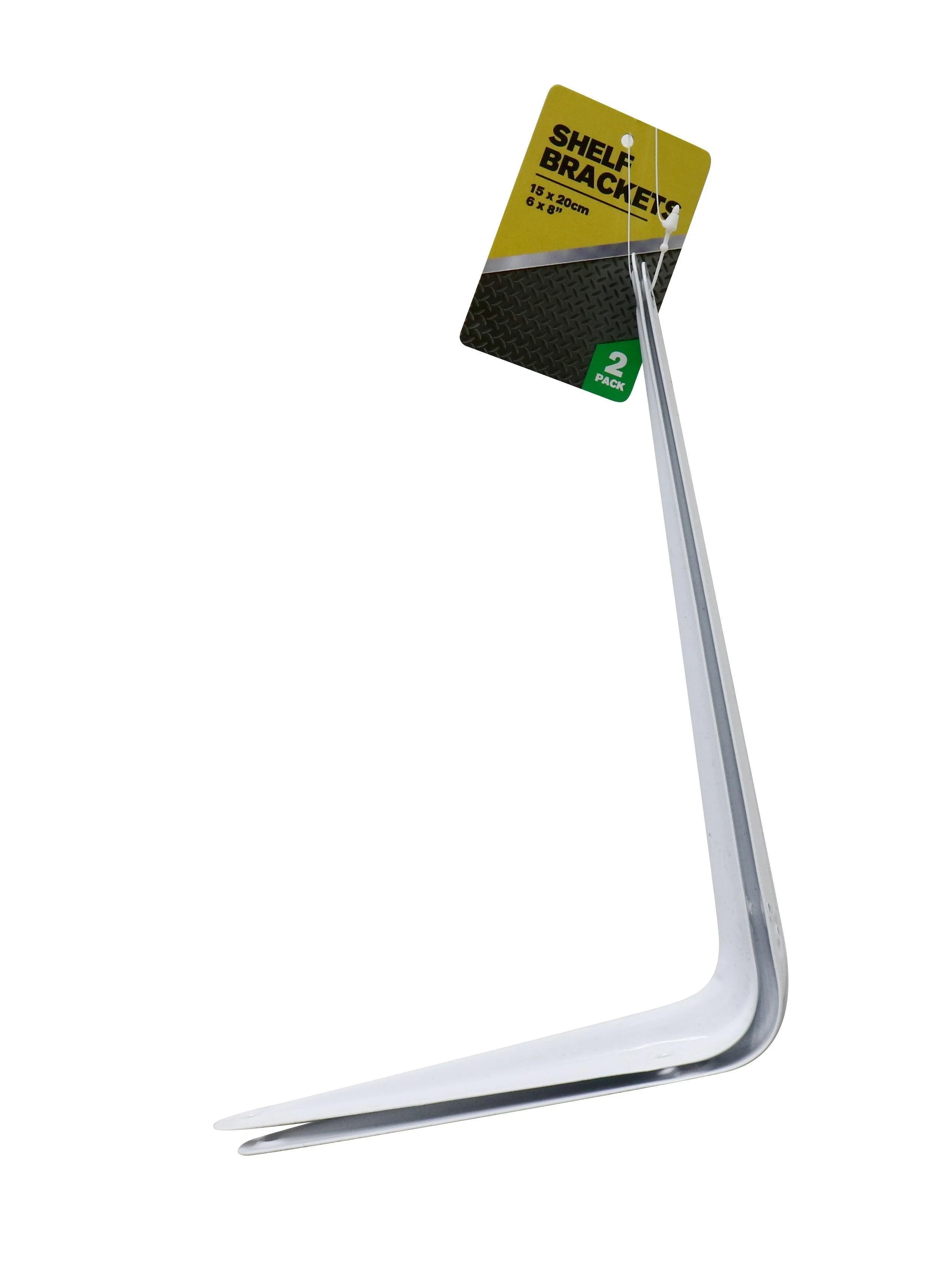 Shelf Brackets | Pack of 2 | 20 x15cm