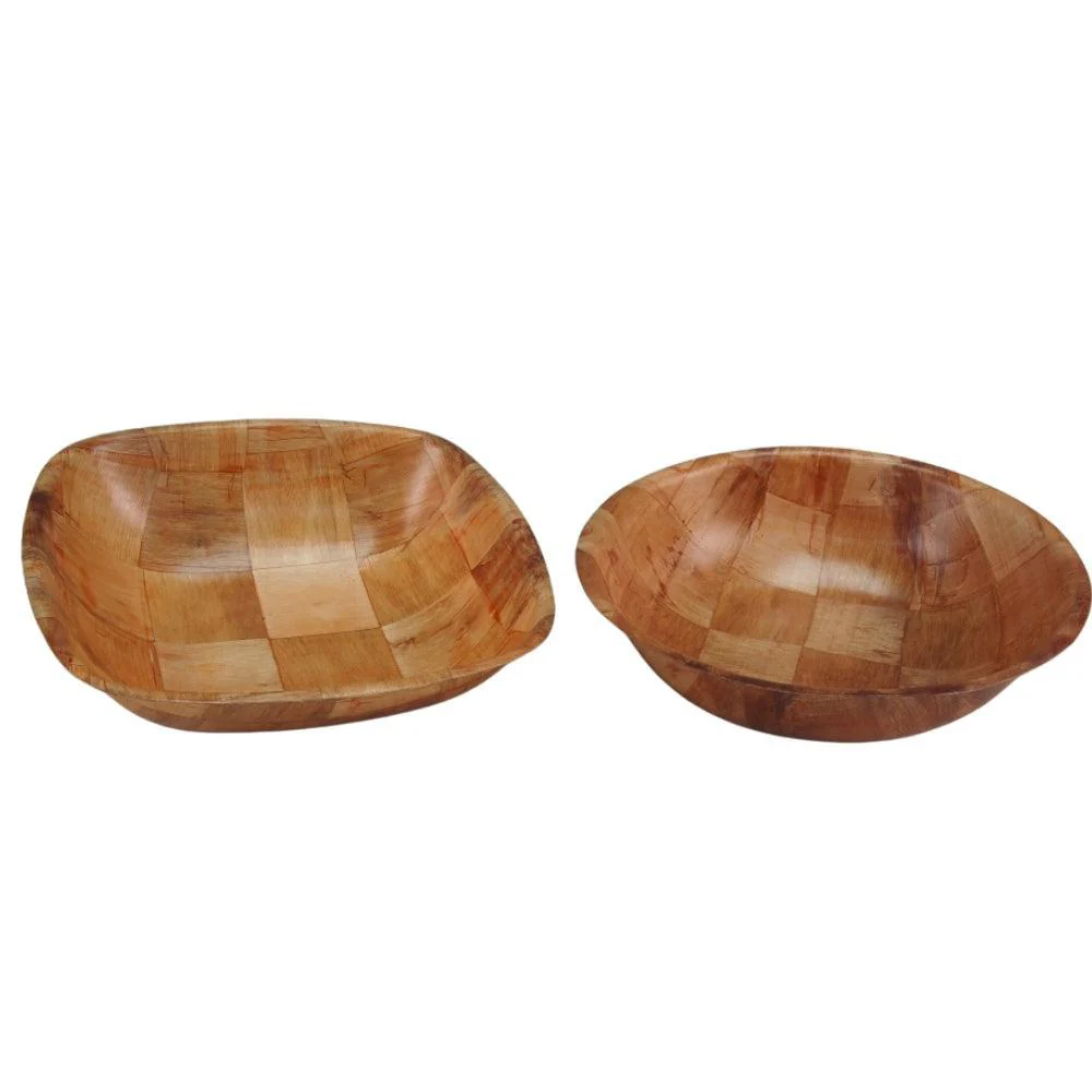 Square Maple Snack Bowl | 25cm