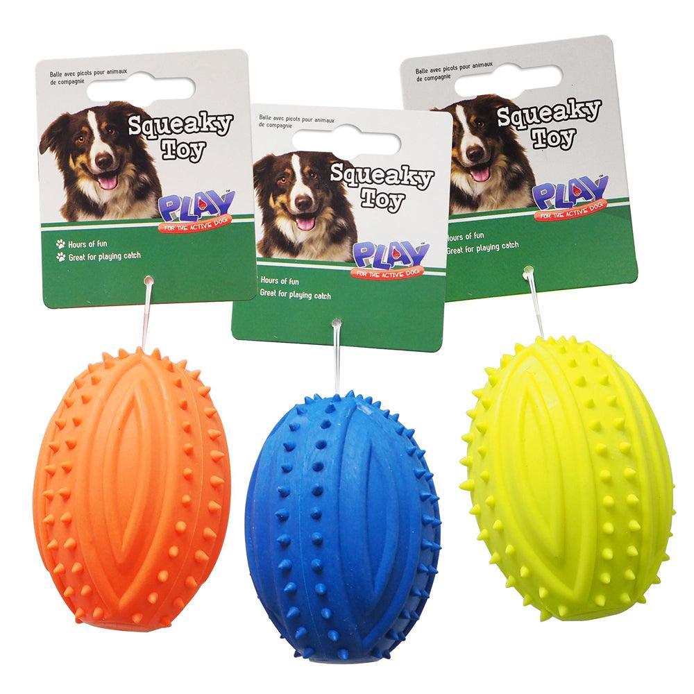 Squeaky Toy Ball | 3 Assorted