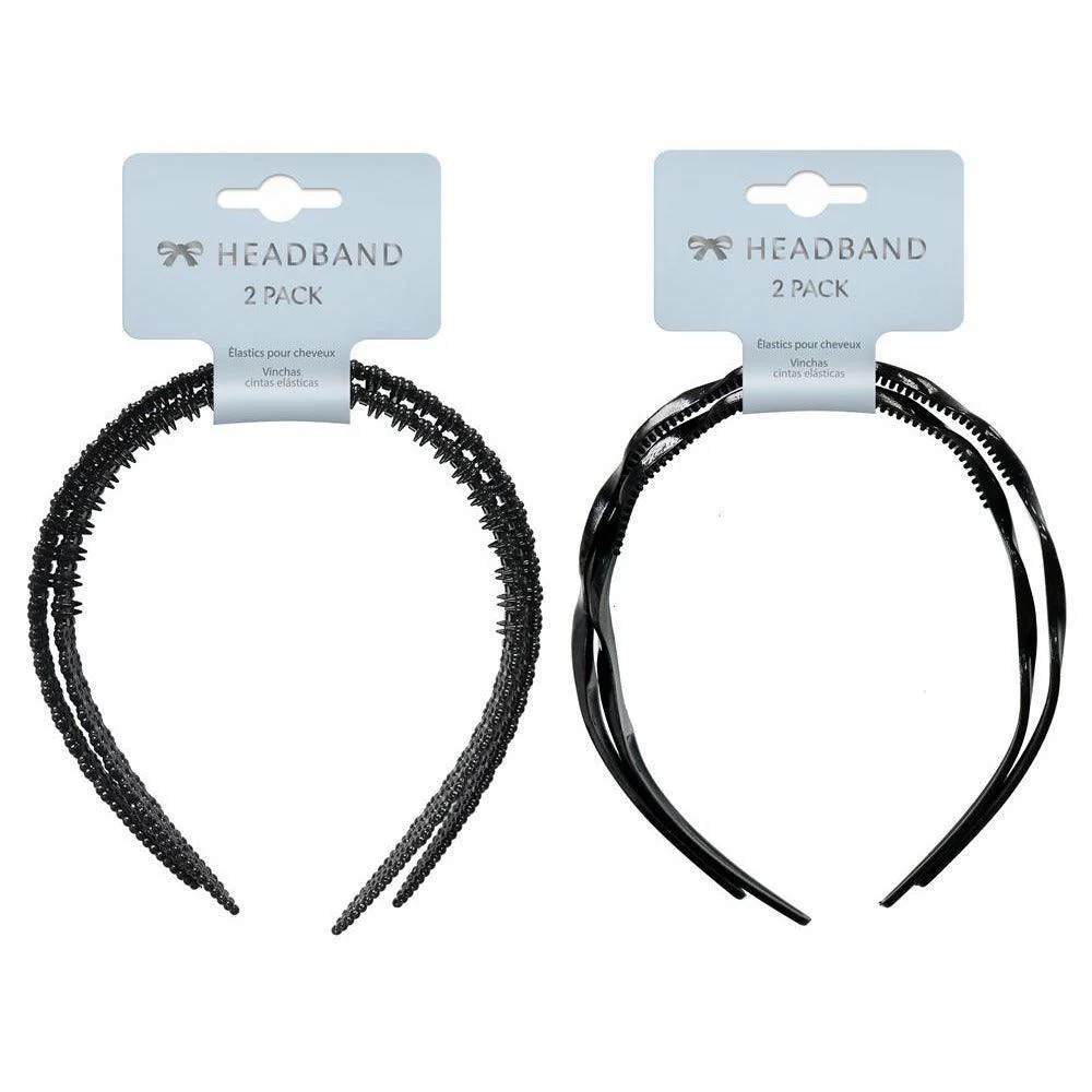 Twin Pack Headband | 2 Assorted