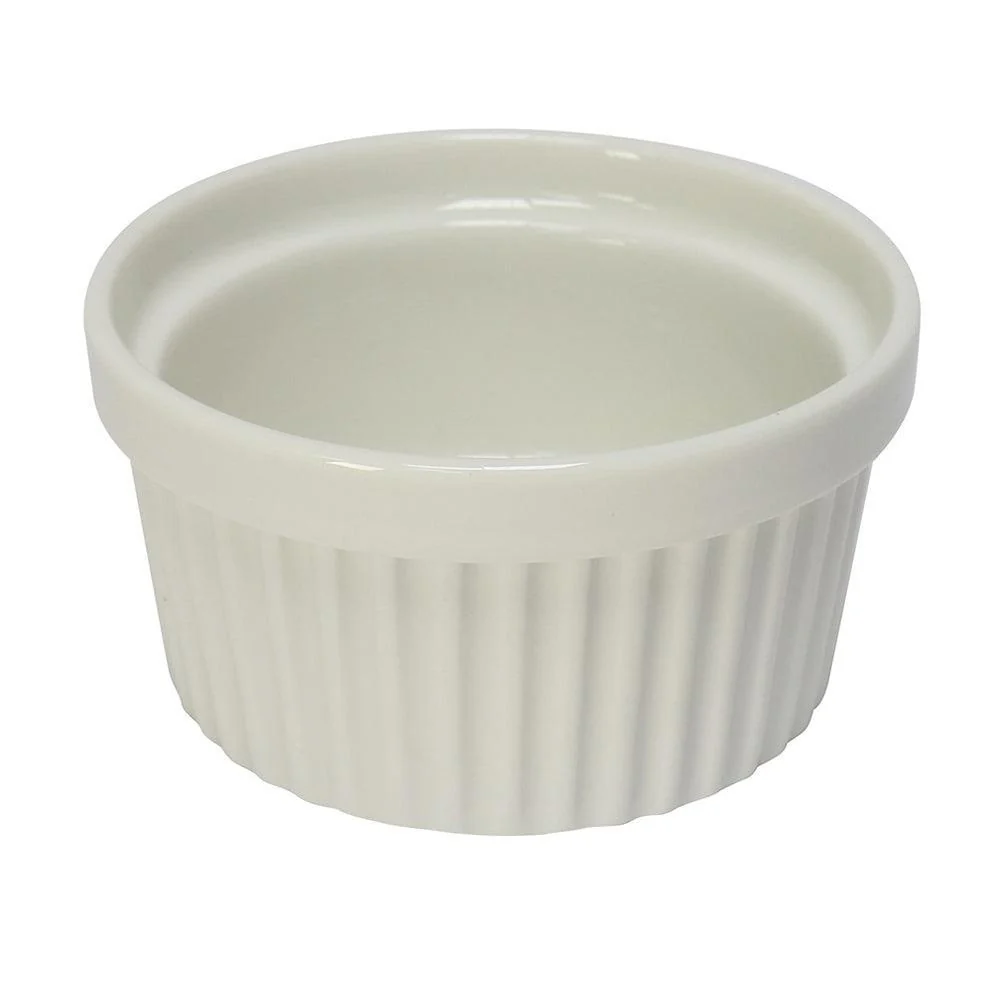 White Ceramic Ramekin | 10 x 5cm