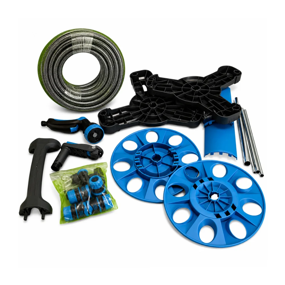 Uisce Pro Garden Hose Reel and Cart Watering Storage | 20m Hose - Image 4