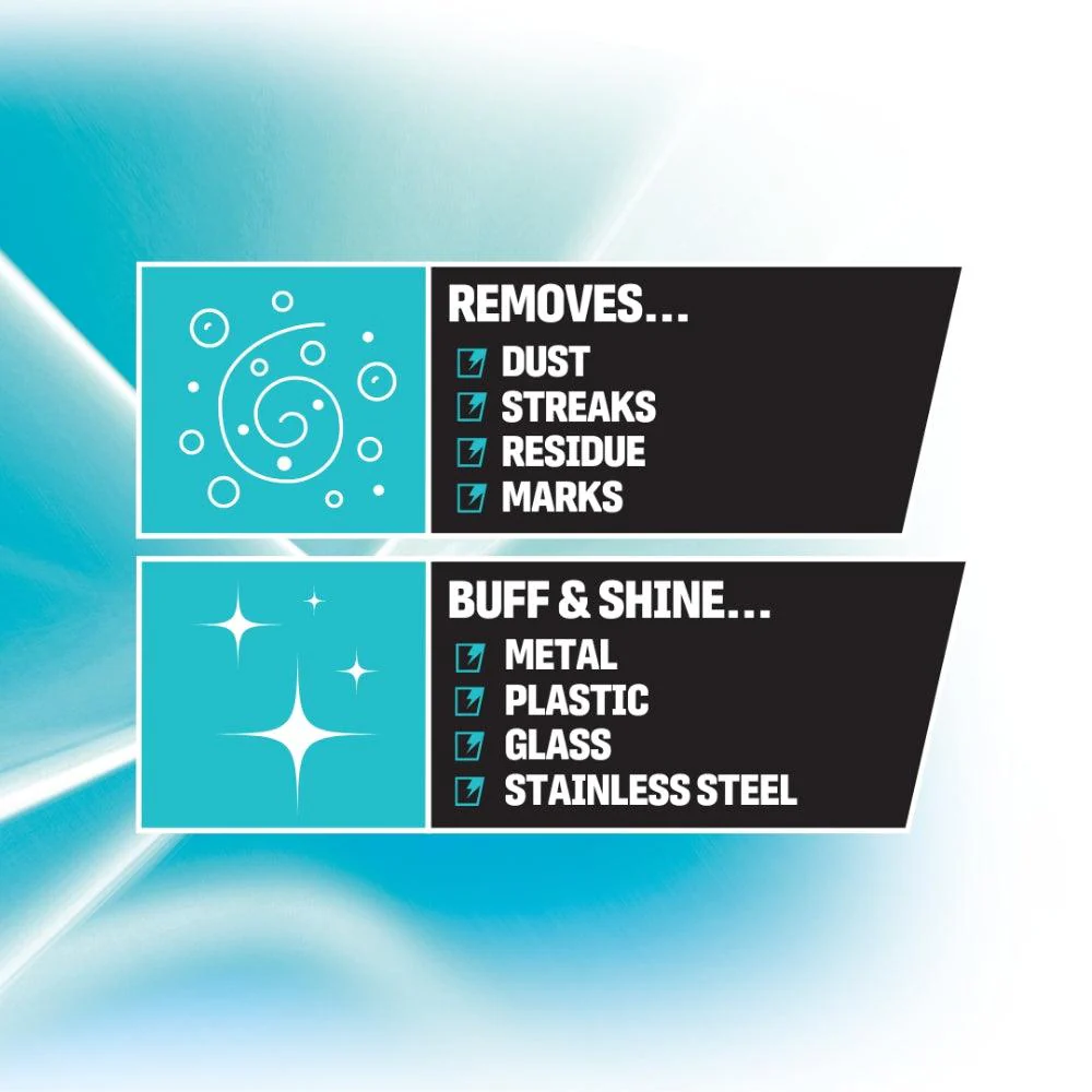 Ultragrime Pro XXL Clothwipes for Glass and Stainless Steel | Pack of  50 - Image 6