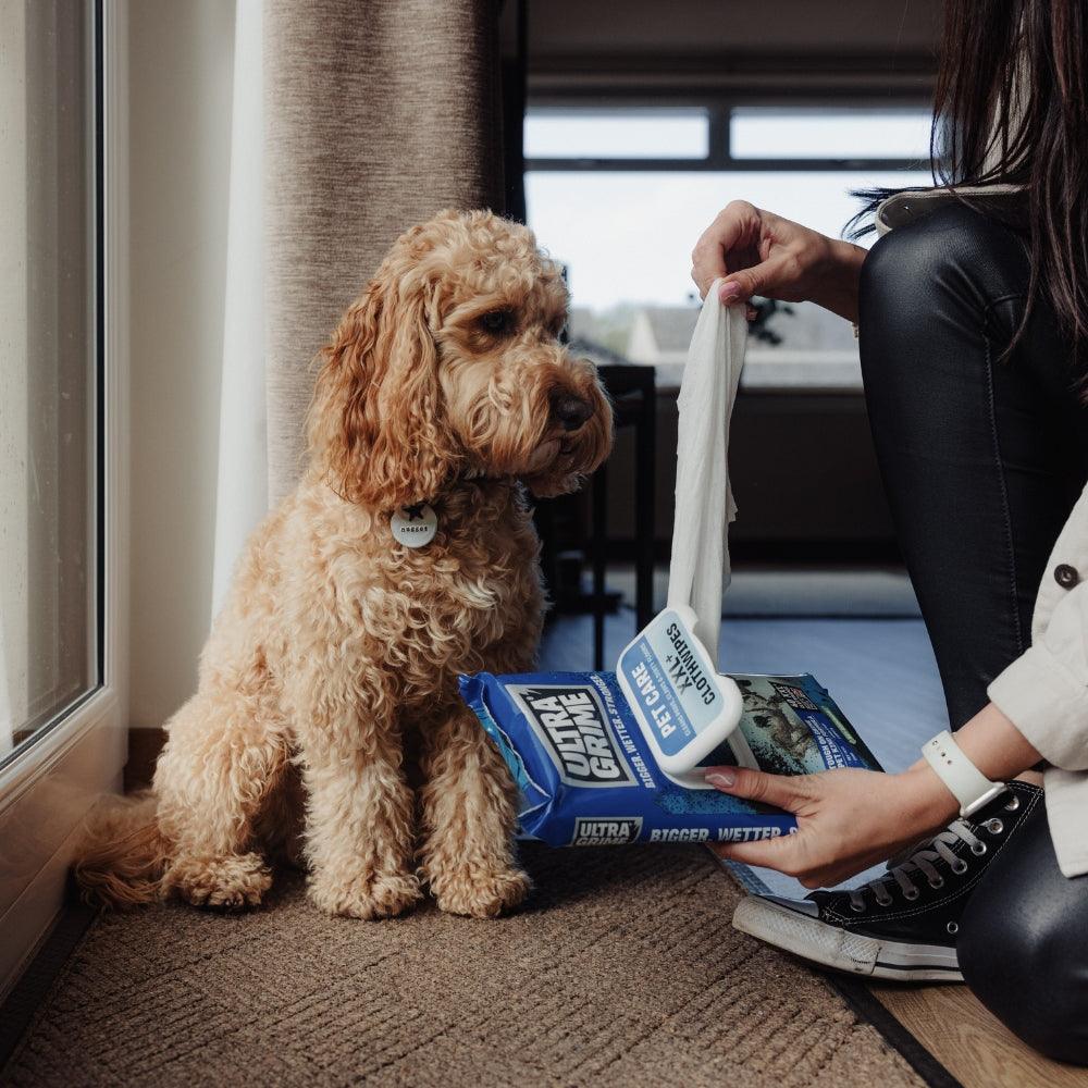 Ultragrime XXL+ Eco-Friendly Pet Care Clothwipes | Pack of 40 - Image 3