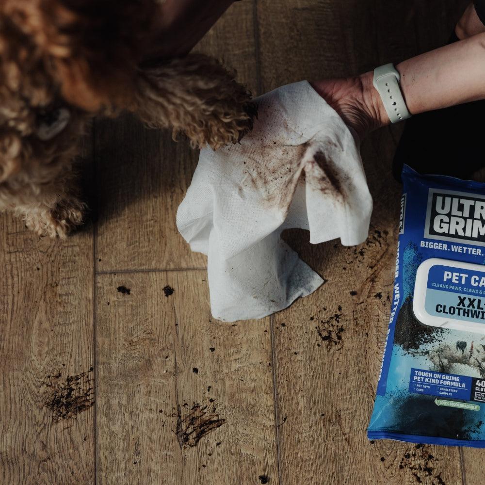 Ultragrime XXL+ Eco-Friendly Pet Care Clothwipes | Pack of 40 - Image 4