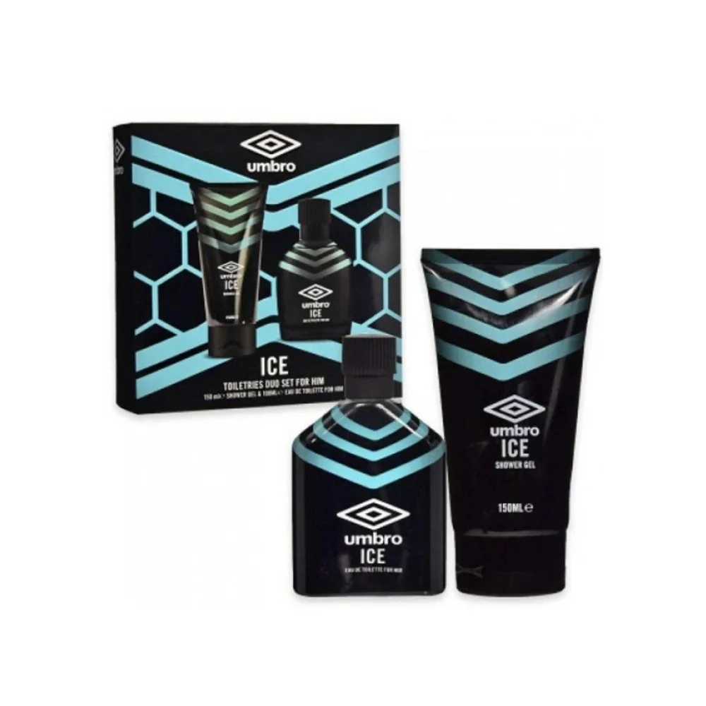 Umbro Fragrance Duo Set 250ml | Ice EDT & Shower Gel for Men - Image 2