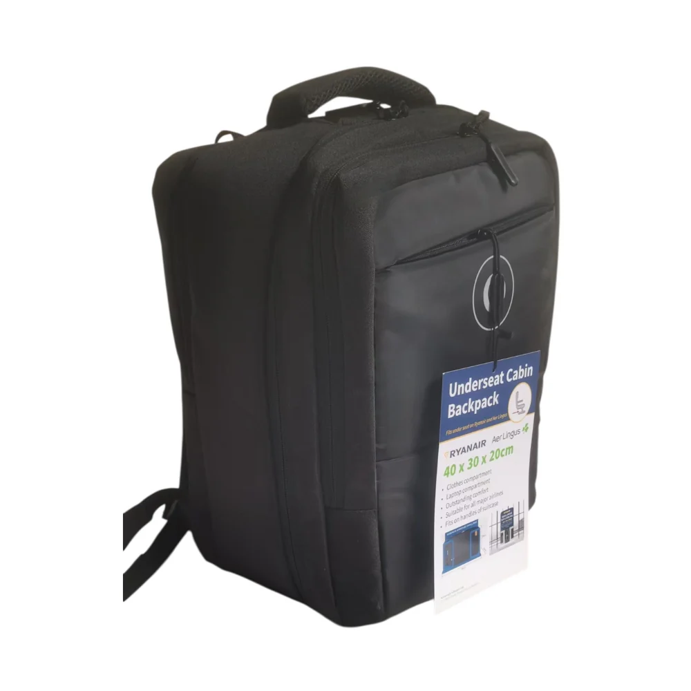 Underseat Cabin Backpack Charcoal | 40 x 30 x 20cm