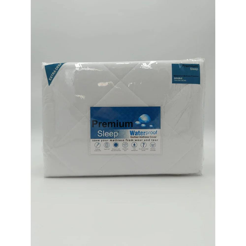 Waterproof Deep Mattress Protector | Double Bed, Extra Depth