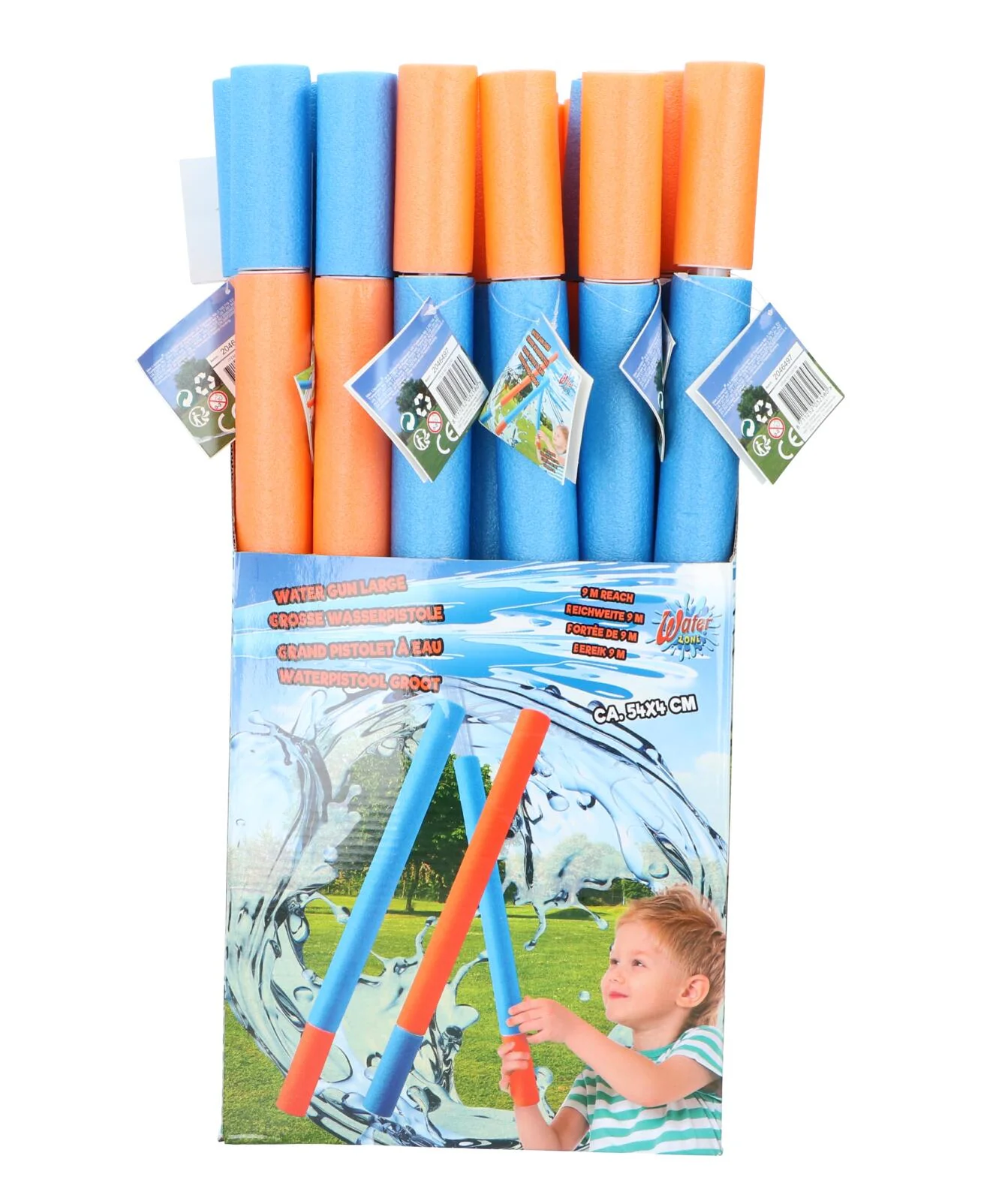 Waterzone Vibrant Foam Watergun | 54cm Pump-Function