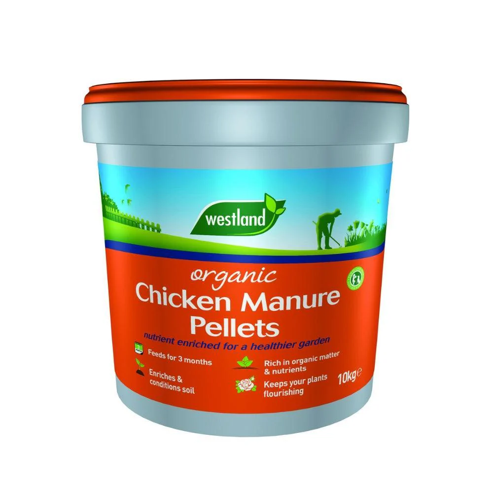 Westland Organic Chicken Manure Pellets Bucket | 10kg