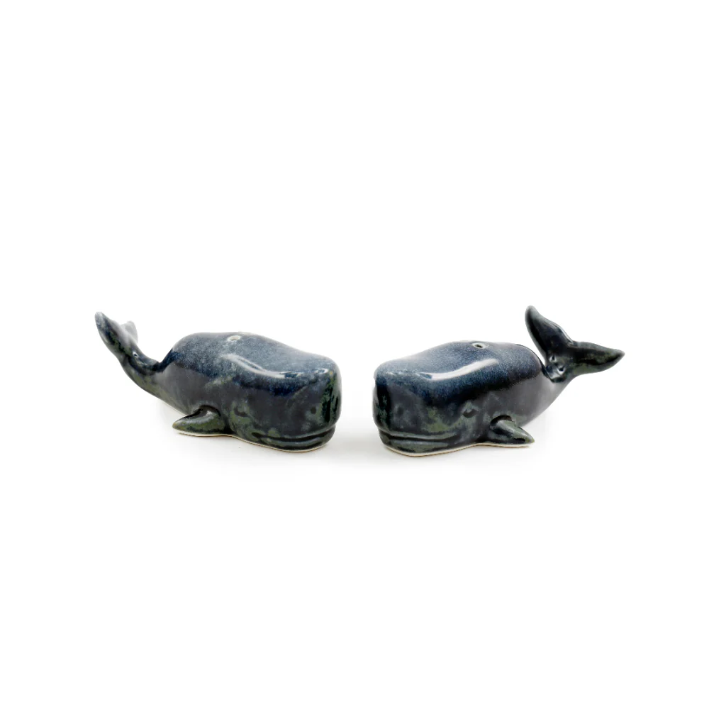 Whale-Themed Cruet Set | Decorative Table Cruet Set for Dining