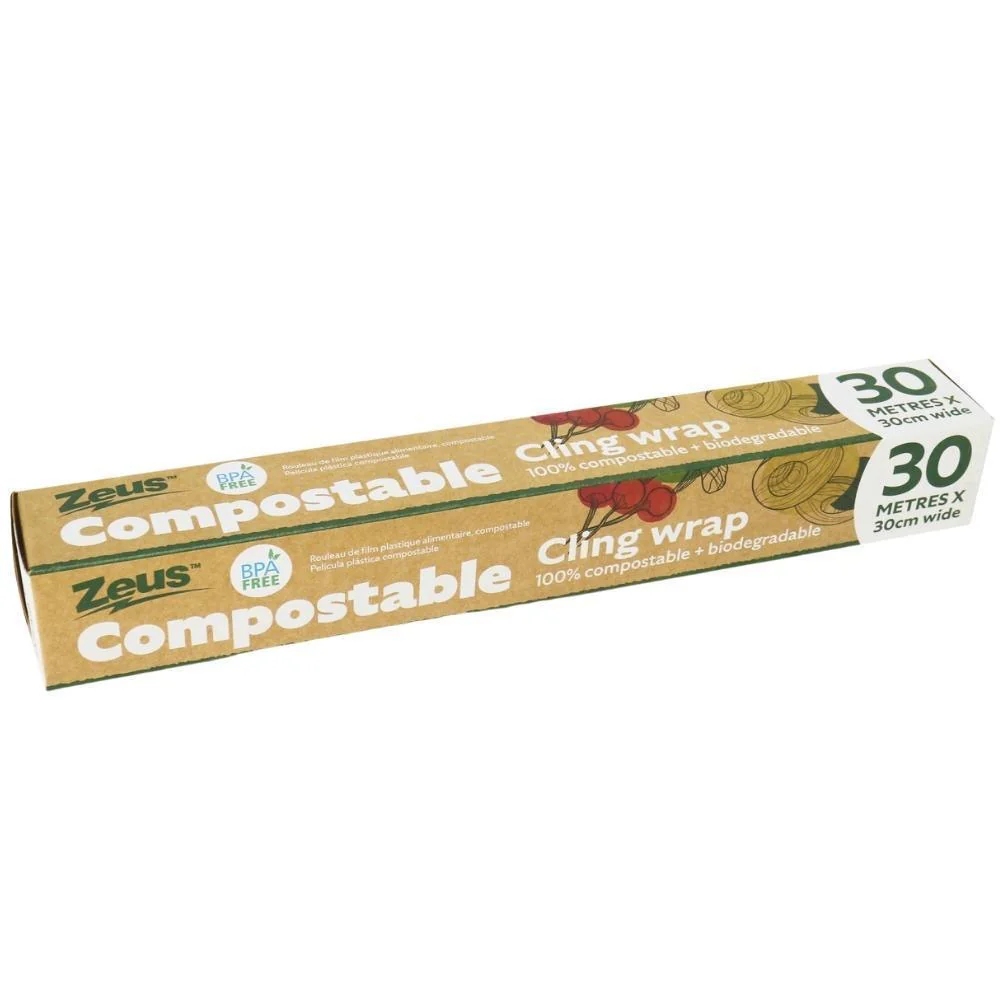 Zeus Cling Wrap Compostable 30mtr